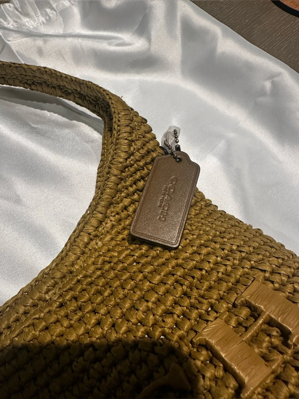Coach Brooklyn Shoulder Bag 28 in muted olive